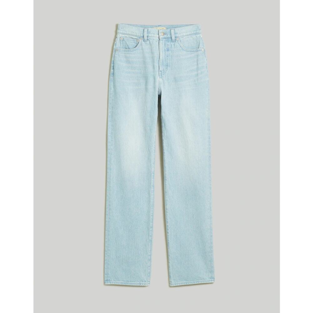 Madewell The Taller 90s Straight Jean Blue Casual Denim 36.5 Inseam TL26 NWT